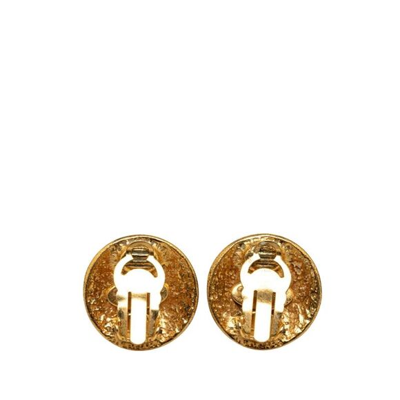 Pre Loved chanel Women Gold Earrings - Picture 2 of 8